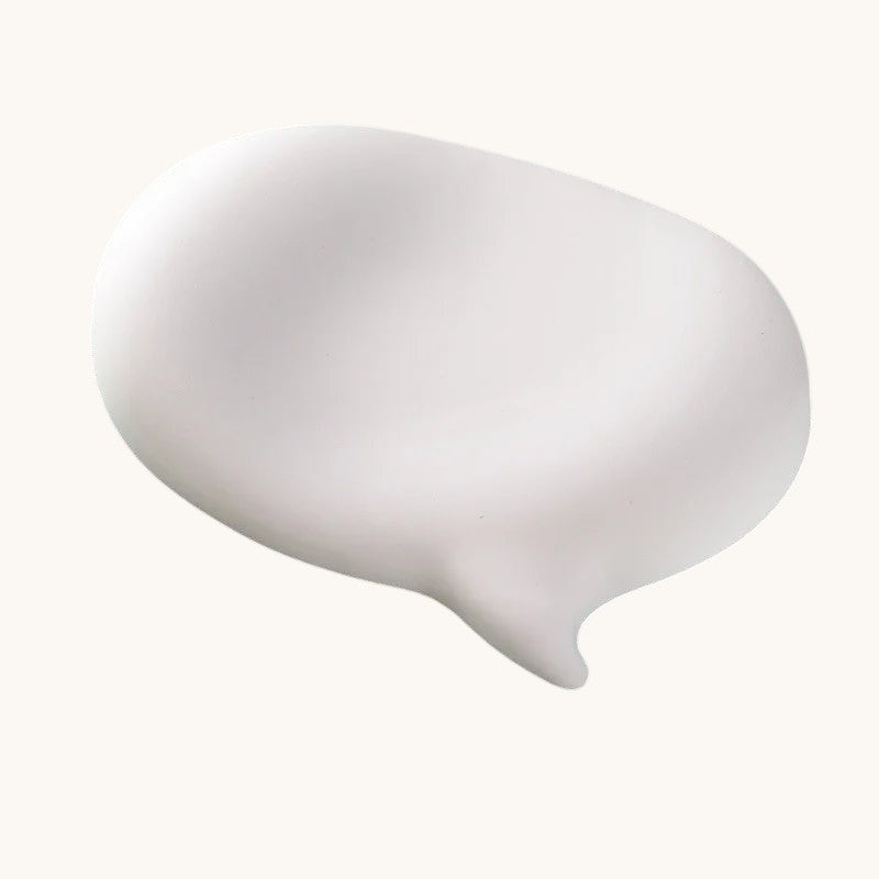 Doctor Desk grey ergonomic silicone mouse wrist rest with a bubble shape for neutral wrist support.